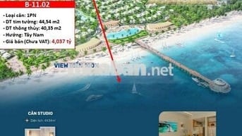 188 TRIỆU KÝ HĐ CĂN 1PN BIỂN – ƯU ĐÃI GẦN NỬA TỶ, FULL NỘI THẤT