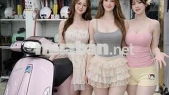 Vespa Sprint 2023 Hồng Porsche Ánh Kim siêu đẹp
