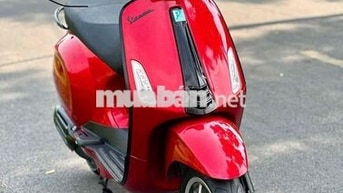Piaggio Vespa 125cc.Đỏ Cherry Siêu Keng.Máy Zin