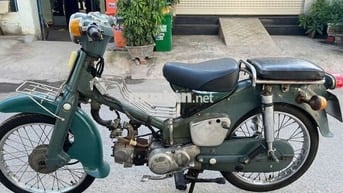 Honda Cub 78/50 4 số tới Xanh rêu