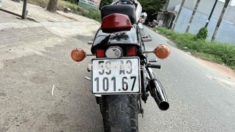 Honda Steed 400cc Đen