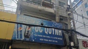BÁN NHÀ MẶT TIỀN ĐƯỜNG PHÙNG VĂN CUNG – P. CẦU KIỆU, 6,5x16,6m, 2 lầu