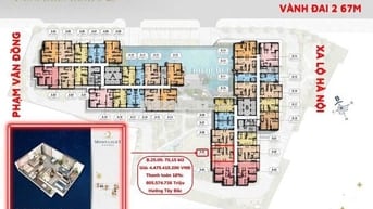Chính chủ cần bán lại hợp đồng đặt cọc 2PN 70m2 lỗ 175 triệu