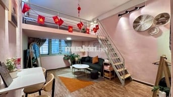Chung Cư Cũ_ Dạng Gác 25m2 Full NT_ Cho Thuê Dài Hạn_Ngay Chợ BThanh