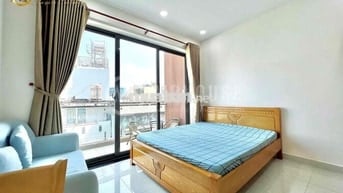 🌈CĂN HỘ BAN CÔNG 30m2💥FULL NT - HẦM XE - THANG MÁY - BẢO VỆ 24/24