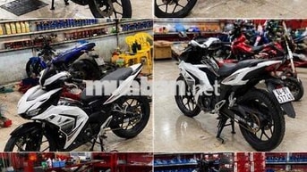 Honda Winner X Trắng đen Xe côn tay