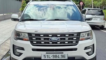 Ford Explorer Limited 2017 Mỹ Trắng xe gia đình