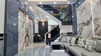 Nhà đẹp 4x13m full nội thất, Trần Thị Cờ, Q12