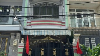 Bán Nhà LÔ J, MẶT TIỀN CƯXÁ PHÚ LÂM D 59,1m2- 3 TẦNG. 10,9 TỶ/TL,P10.Q