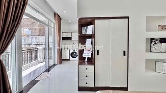 Căn hộ full nội thất 1PK - 1PN ban công . CV Hoàng Văn Thụ Q. Tân Bình