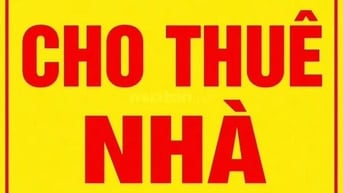Cho thuê nhà Cư Xá Đài Ra Đa, Phường 13, Quận 6. 