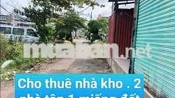 Cho thuê kho 12*20 ( gồm 2 cái Tôn + 1Miếng. Đường Võ Văn Vân Ấp 4