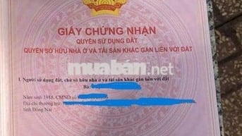 bán gấp đất mặt tiền 8x22m + nhà cấp 4 (bán nhanh bớt nhiều)