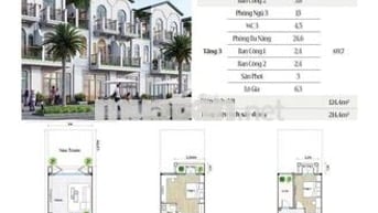 850 triệu anh/chị đã có thể sở hữu ngay căn nhà phố 3 tầng lầu
