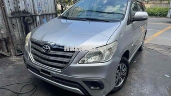 Toyota Innova E 2015 Số sàn Bạc 165 k xe zin