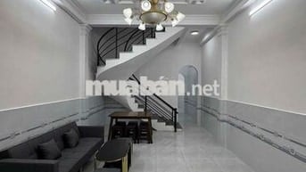 Cho thuê nhà hẻm thông xe hơi 1 trục Lê Văn Thọ DT 64 m trệt lầu giá 1