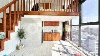 PHÒNG GÁC CAO - Ở THEO NHÓM NHẸ TIỀN - VIEW KÍNH - GẦN TRƯỜNG