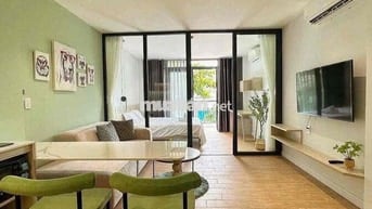 CĂN HỘ 1 PHÒNG NGỦ MỚI 100% BAN CÔNG NGAY VÒNG XOAY DÂN CHỦ - Full NT