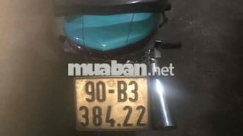 Xe máy màu Trắng Xanh máy zin