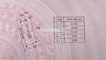 CẦN TIỀN GIẢM GIÁ BÁN NHANH ĐẤT MẶT TIỀN DÀI 23M KCN PHÚ XUÂN