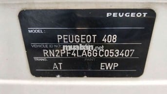 Peugeot 408 Trắng Tự động