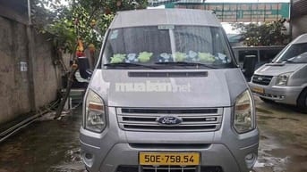 Ford Transit 2014 Bạc 6 chỗ
