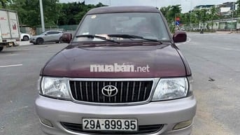 Toyota Zace 2004 Đỏ mận 7 chỗ