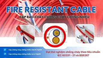 Cáp tín hiệu báo cháy 2x1.0mm2 chống cháy chống nhiễu Altek Kabel