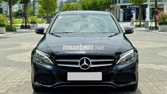 Mercedes-Benz C200 phom mới 2016 8 vạn km Đen