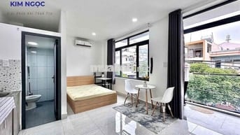 CHO THUÊ CHDV ĐẦY ĐỦ NỘI THẤT - CÓ BANCOL - NGAY ĐH VH - VƯỜN LÀI - TP