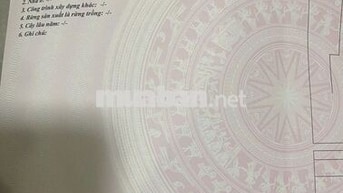 Bán đất xã Vĩnh Thanh, Nhơn Trạch, Đồng Nai (Có TL)