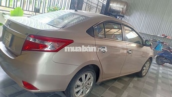 Toyota Vios CVT 2016 Vàng cát 125557 km
