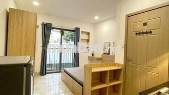 CĂN HỘ STUDIO 35M2 BAN CÔNG FULL NỘI THẤT GẦN CÁC TRƯỜNG ĐẠI HỌC