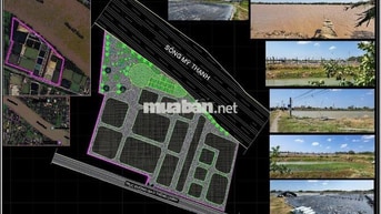 CHÍNH CHỦ BÁN 3 MẢNH ĐẤT VUÔNG TÔM VEN SÔNG MỸ THANH