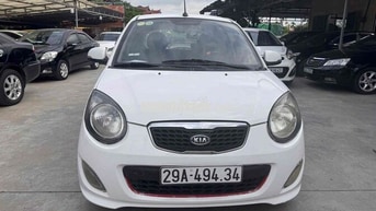 KIA Morning Sport 2011 Số sàn Trắng