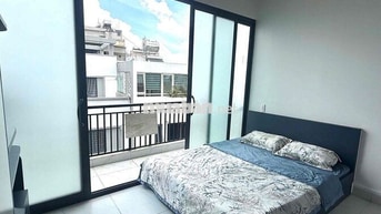 STUDIO SIÊU THOÁNG FULL NỘI THẤT CÓ BANCOL - BANCOL