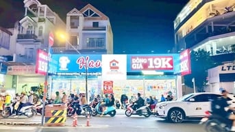 Cho thuê Nhà GÓC 2 MẶT TIỀN 909–911 Quang Trung, 16.5x34m NỞ HẬU 18m