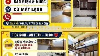 KTX Nữ Bao điện nước , có máy lạnh