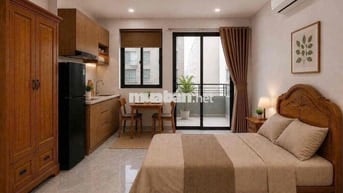 CHO THUÊ CHDV ĐẦY ĐỦ NỘI THẤT - CÓ BANCOL - THANG MÁY - GẦN ĐH VHU TP