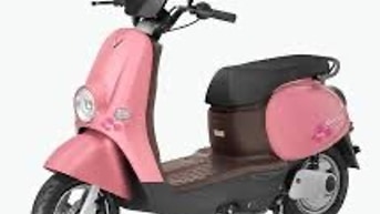 Mất giấy tờ xe điện Vinfast Motio màu hồng.