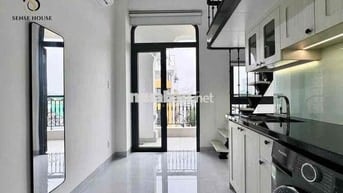 Duplex ban công - full nội thất - nhà mới
