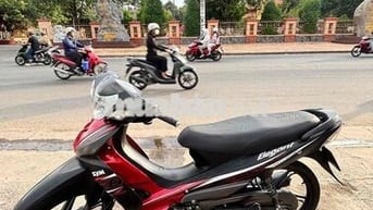 SYM Elegant 50 Đỏ đen đã sử dụng