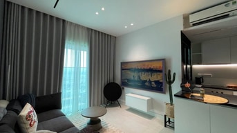 Căn 2PN lầu 8 Phan Văn Trị 2,2 tỷ/55m2 Nội Thất full, sổ sẵn bao phí