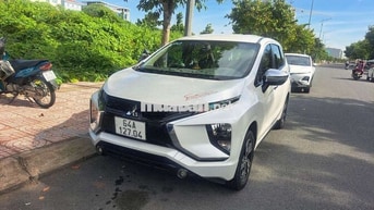 Mitsubishi Xpander 2021 Trắng 7 chỗ ghế da