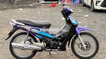 Honda Future 2 125cc Tím Đen Xanh