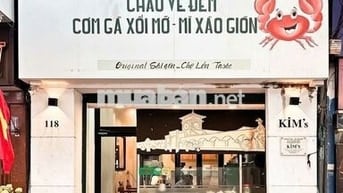 MẶT BẰNG ĐỐI DIỆN CHỢ BẾN THÀNH QUẬN 1- CHO LÀM F&B GIÁ CHỈ 110M2