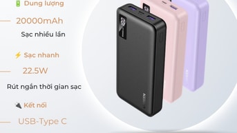 Top 5 Lý Do Pin Dự Phòng Dung Lượng Lớn Là "Vật Bất Ly Thân" Cho Người