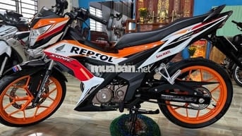 Honda Sonic Repsol 6 cấp Cam Trắng Đen