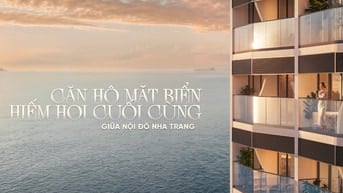 Mở Bán căn hộ mặt biển Alora Residences Ngay trong trung tâm Nha Trang