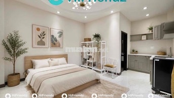 CHO THUÊ CĂN HỘ STUDIO FULL NỘI THẤT NHÀ SIÊU ĐẸP